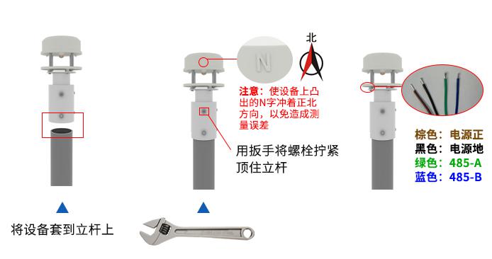 超声波风速风向变送器